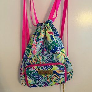 Lilly Pulitzer Packable Sport/Beach Backpack